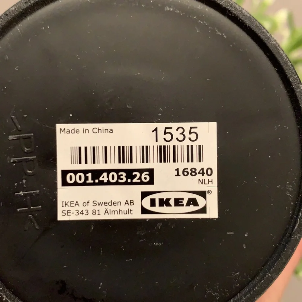 IKEA Artificial Faux Potted Greenery Plant Like New